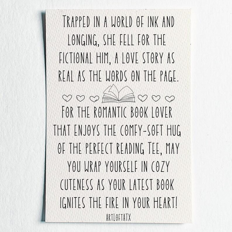 Comfort Colors® Romance Reader Shirt Retro Book Lover T-shirt, Dark Romance Reading Tee, Bookish Gift For Book Merch Romantic Fantasy Lover image 8