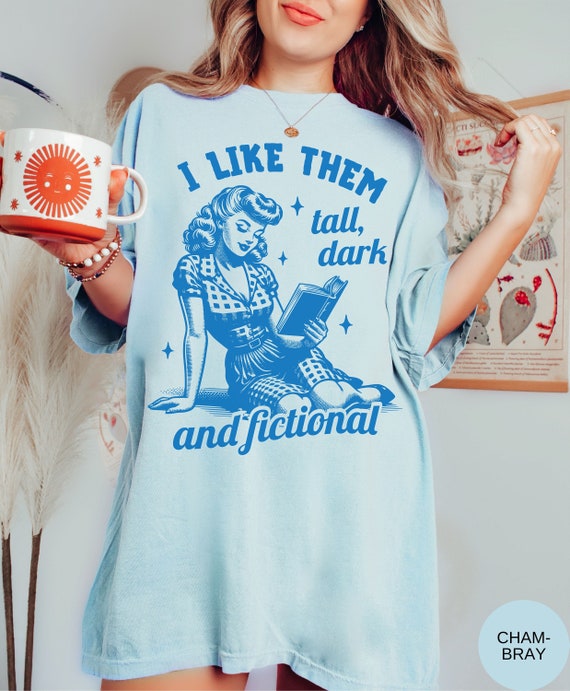 Comfort Colors® Romance Reader Shirt Retro Book Lover T-shirt, Dark Romance Reading Tee, Bookish Gift For Book Merch Romantic Fantasy Lover
