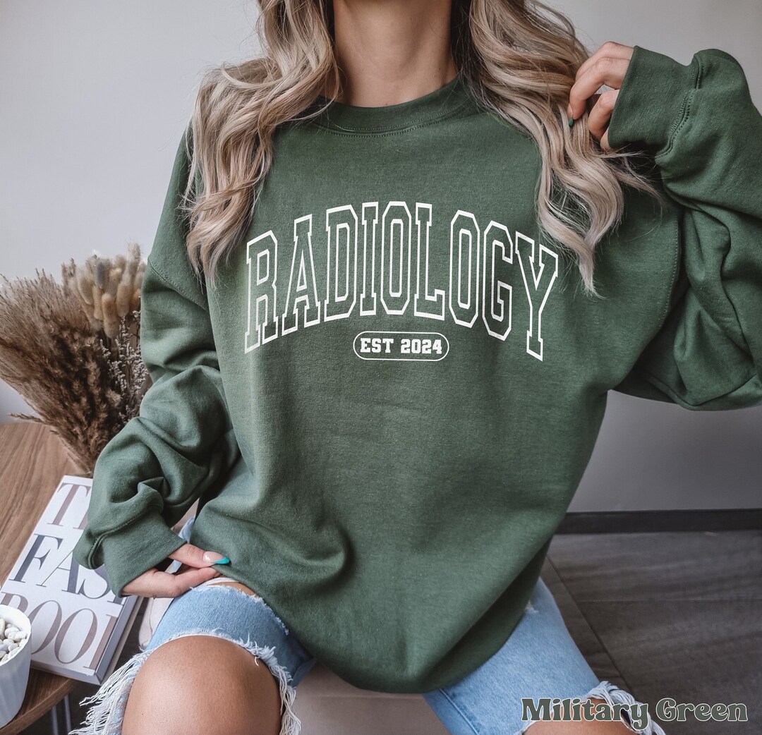Radiation Pattern Print Women's Sweatshirt
