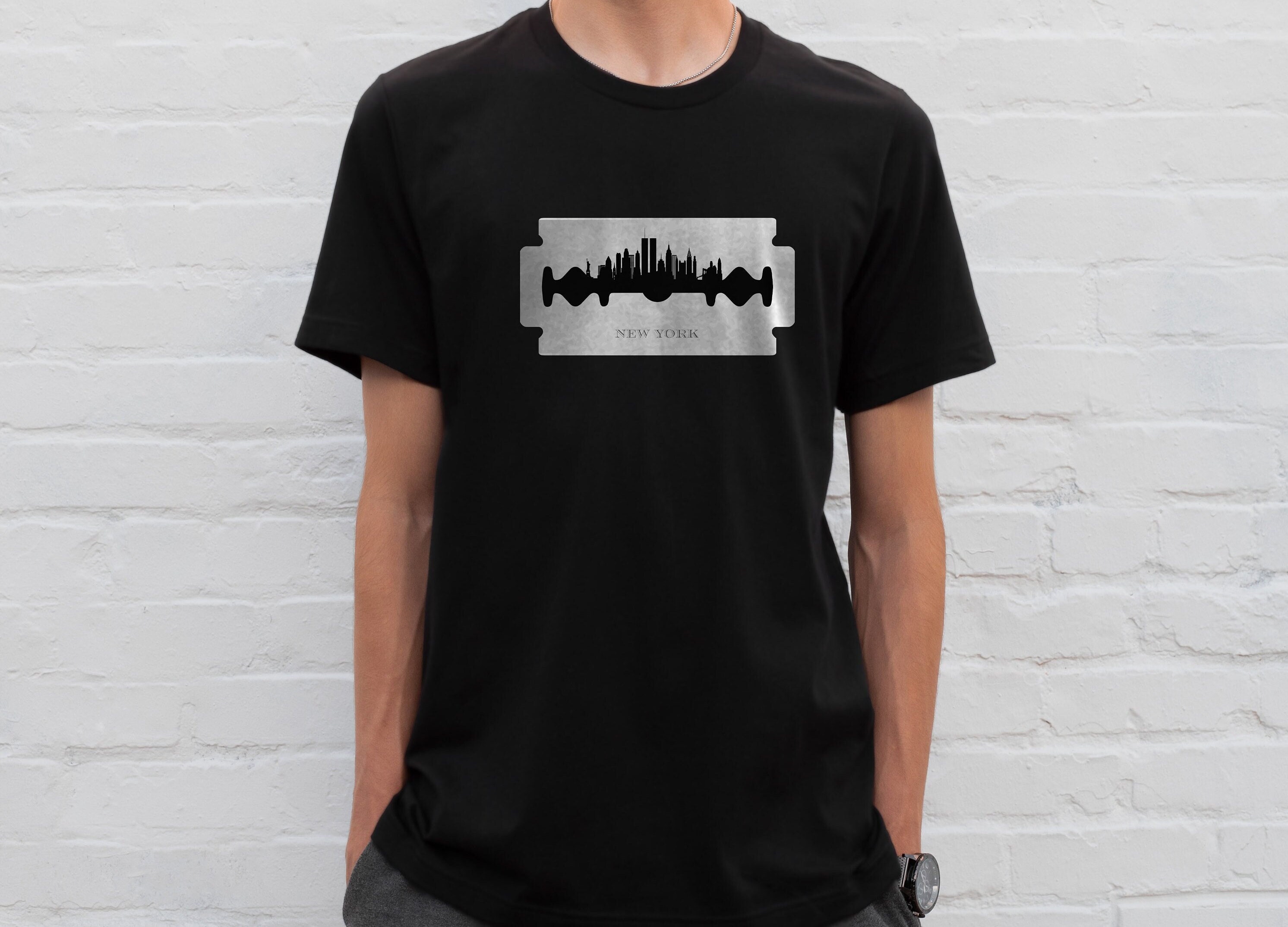 Razor blade emo T-Shirts, Unique Designs