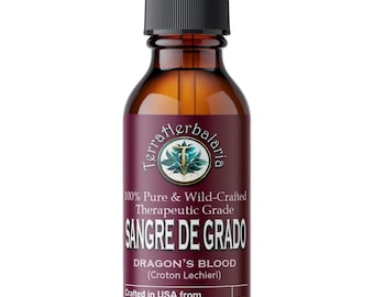 Sangre de Grado | Dragons Blood Tree sap | 100% Natural from Peru Made in USA