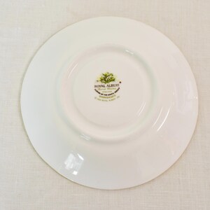 royal albert saucer, royal albert, royal albert bone china, made in england, made in england saucer, made in england bone china, made in england porcelain, english porcelain, floral porcelain, hand-painted porcelain, vintage porcelain, vintage