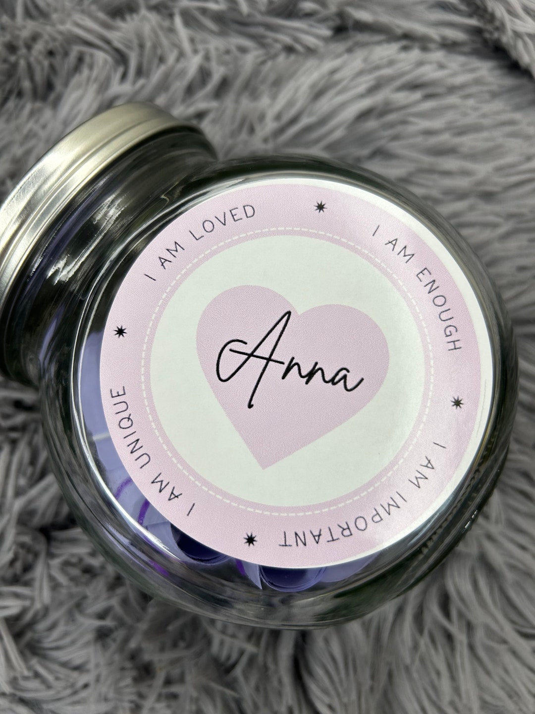 Personalized Self Love Affirmation Jars Daily Affirmations - Etsy UK