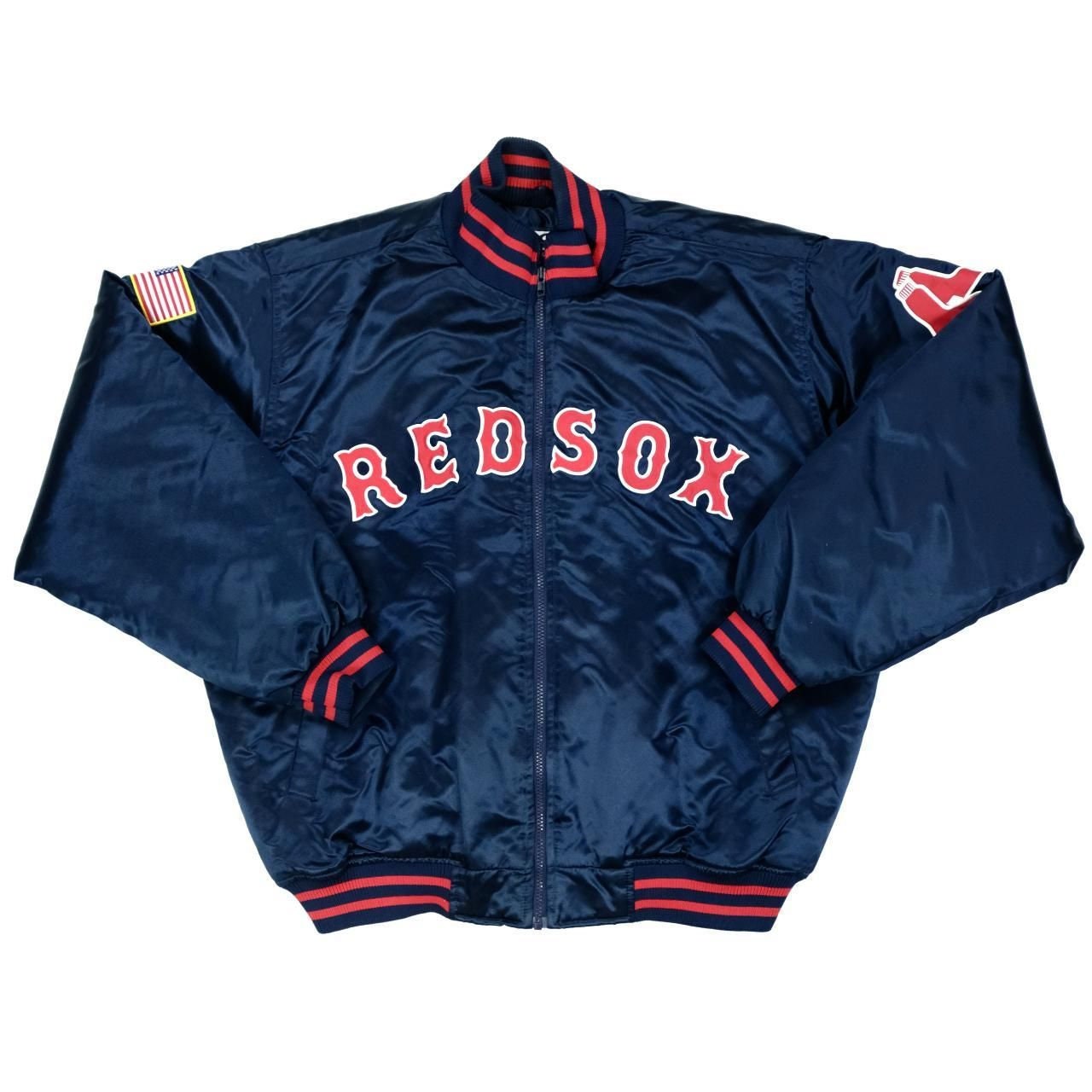Vintage 80s BOSTON RED SOX MLB Starter Nylon Jacket M – XL3