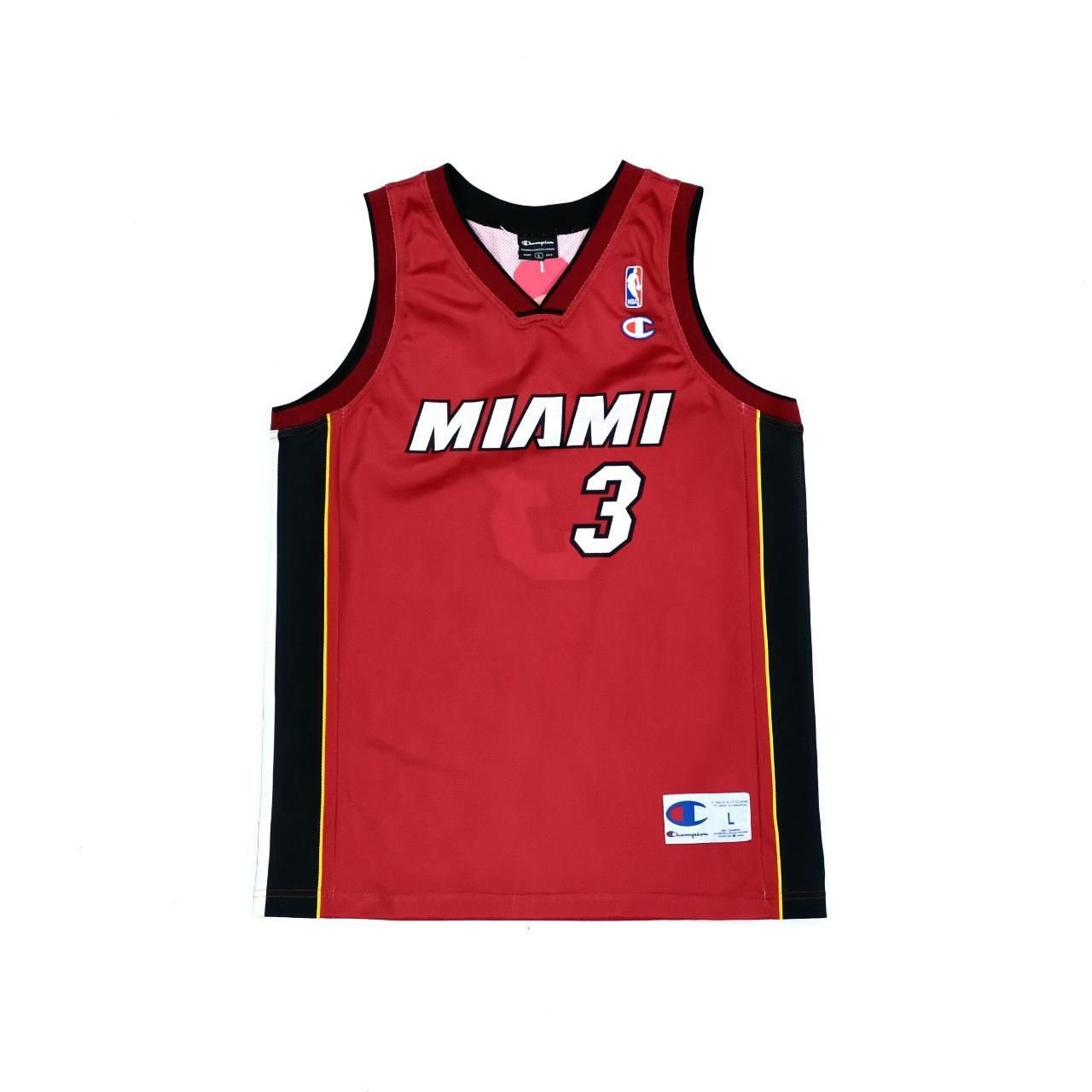 Men's Jordan Brand Red Miami Heat Swingman Custom Jersey - Statement Edition Size: Extra Large