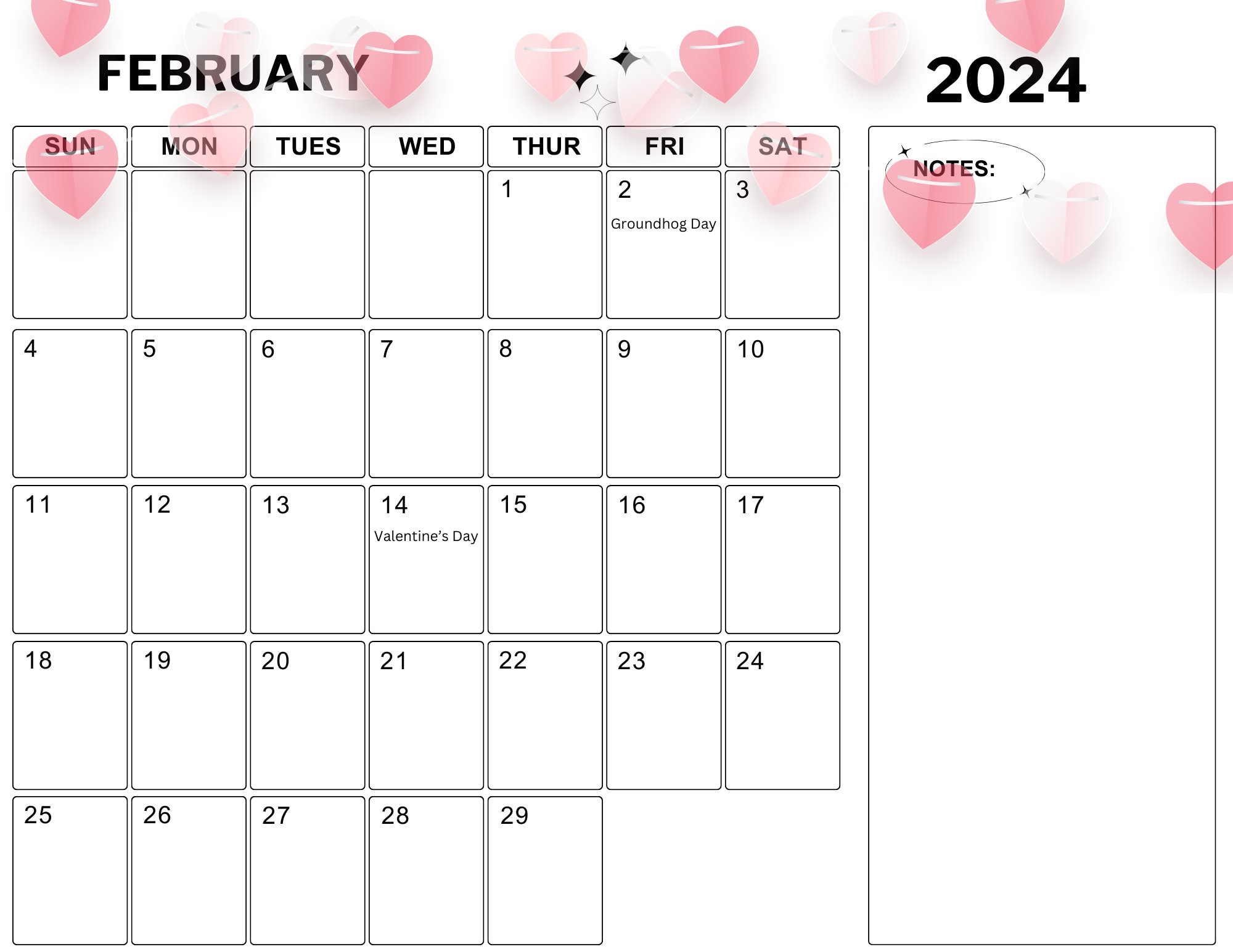 2024 Monthly Digital Calendar Monthly Calendar Monthly Designed 2024 Monthly Digital Calendar Monthly Calendar Monthly Designed