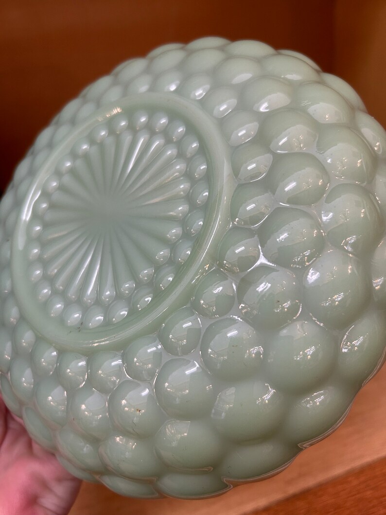 Fire King Jadeite Bubble Bowl. Collectible Fire King Jadeite Etsy