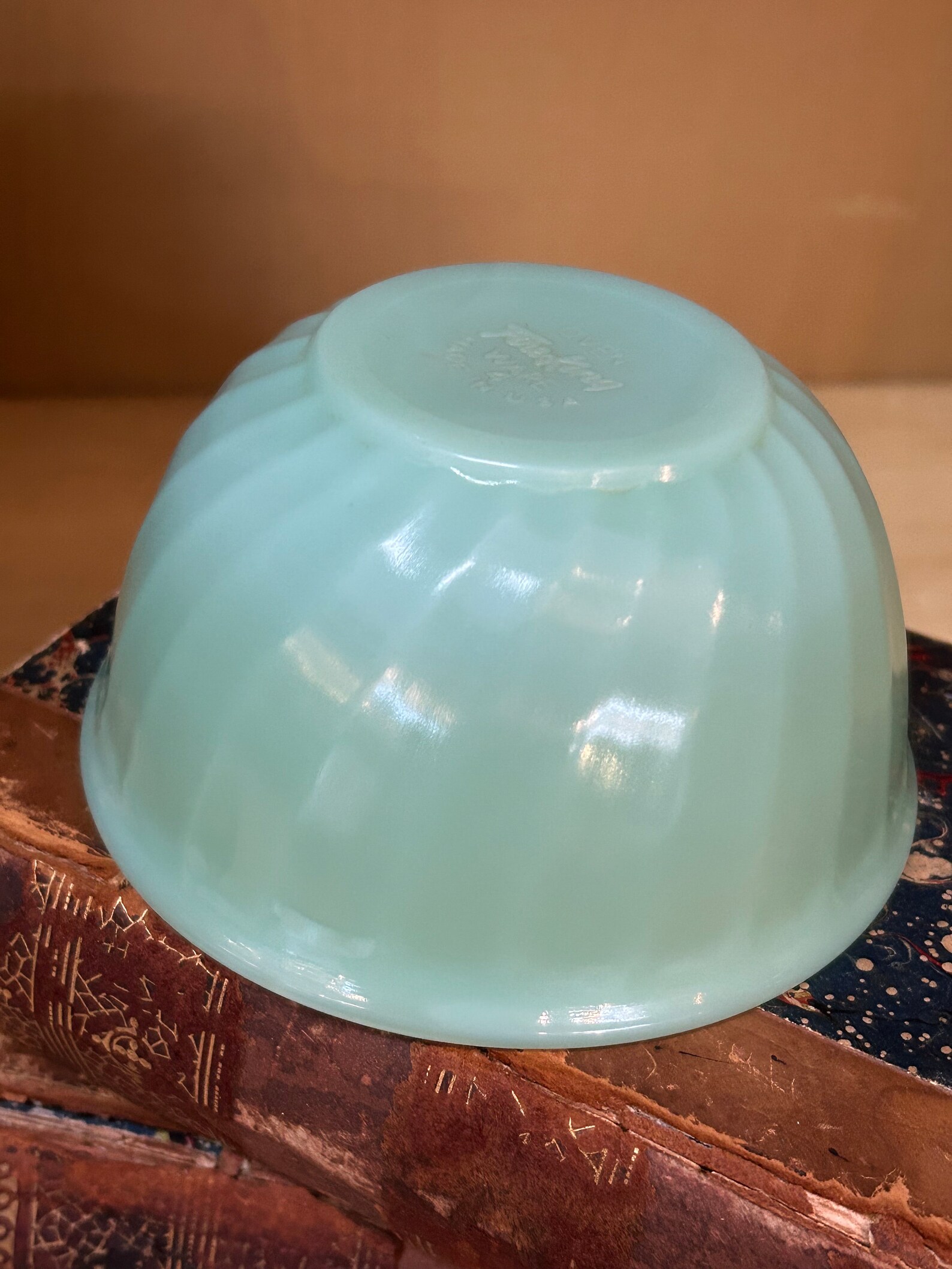 Very Rare Fire King Jadeite Swirl 5 Bowl Five Inch // Etsy