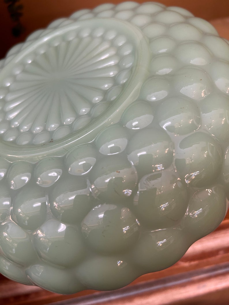 Fire King Jadeite Bubble Bowl. Collectible Fire King Jadeite Etsy