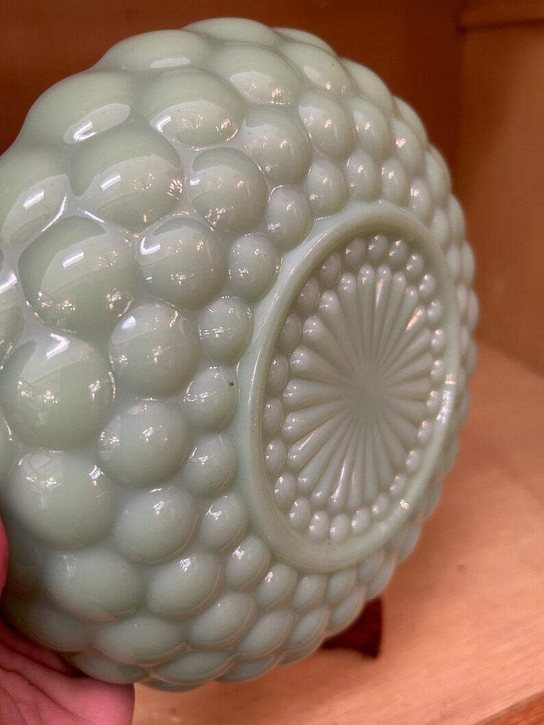 Fire King Jadeite Bubble Bowl. Collectible Fire King Jadeite Etsy