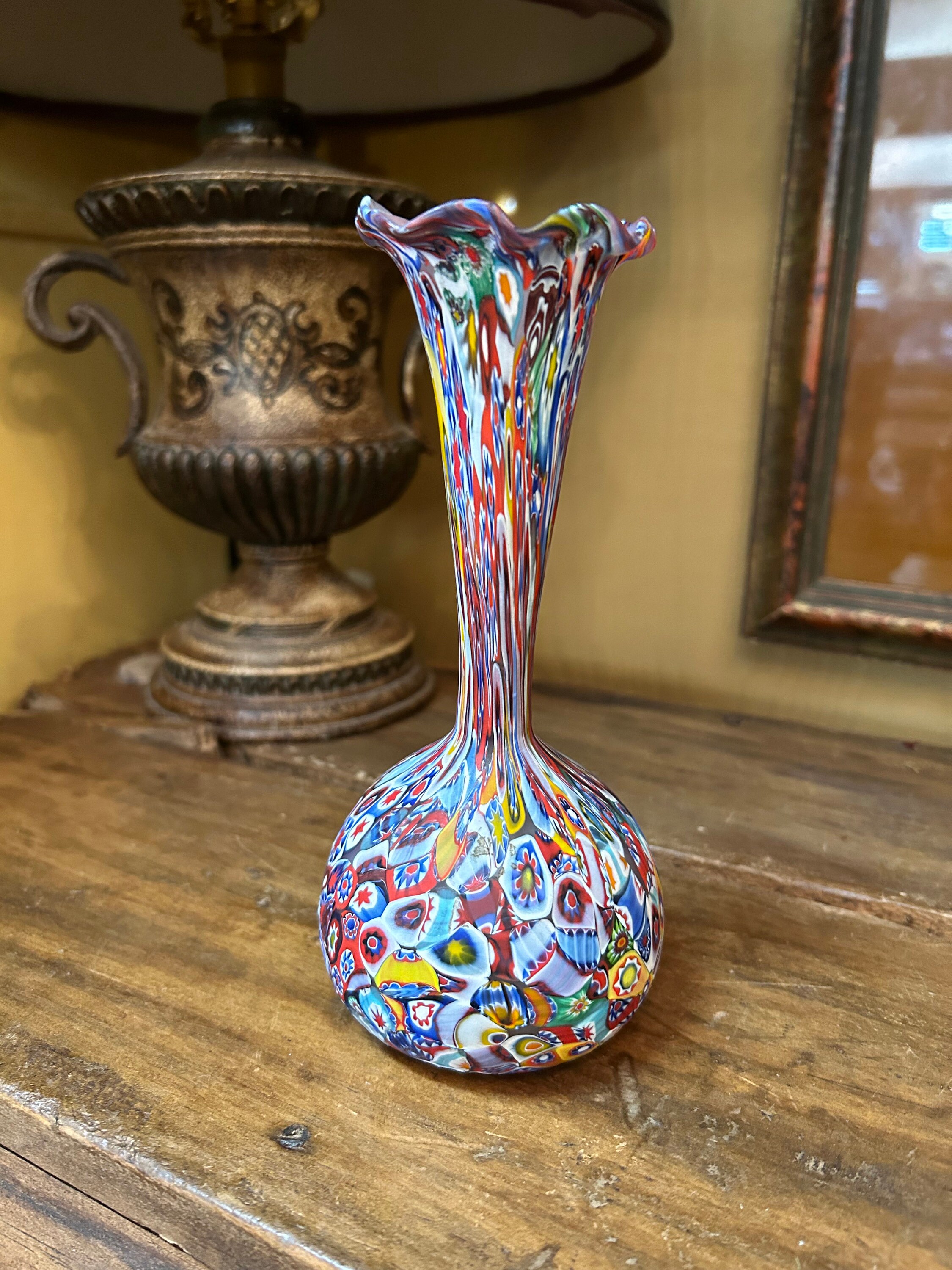 Fratelli Toso Murano 花器、ベネチアングラス 花器 Fratelli Toso Murano 花器、ベネチアングラス 花器
