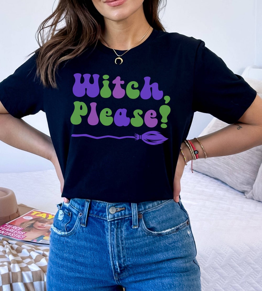 Boss Shirt, Unisex Shirt, Please! Shirt, Halloween Shirt, Holiday Shirt, Cute Shirt,Witch, Witch Georgiasbulldogs