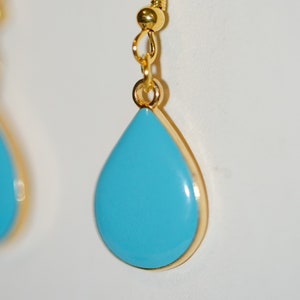 Blue and Gold Earrings | 3 Pairs to Choose From | Handmade with Love