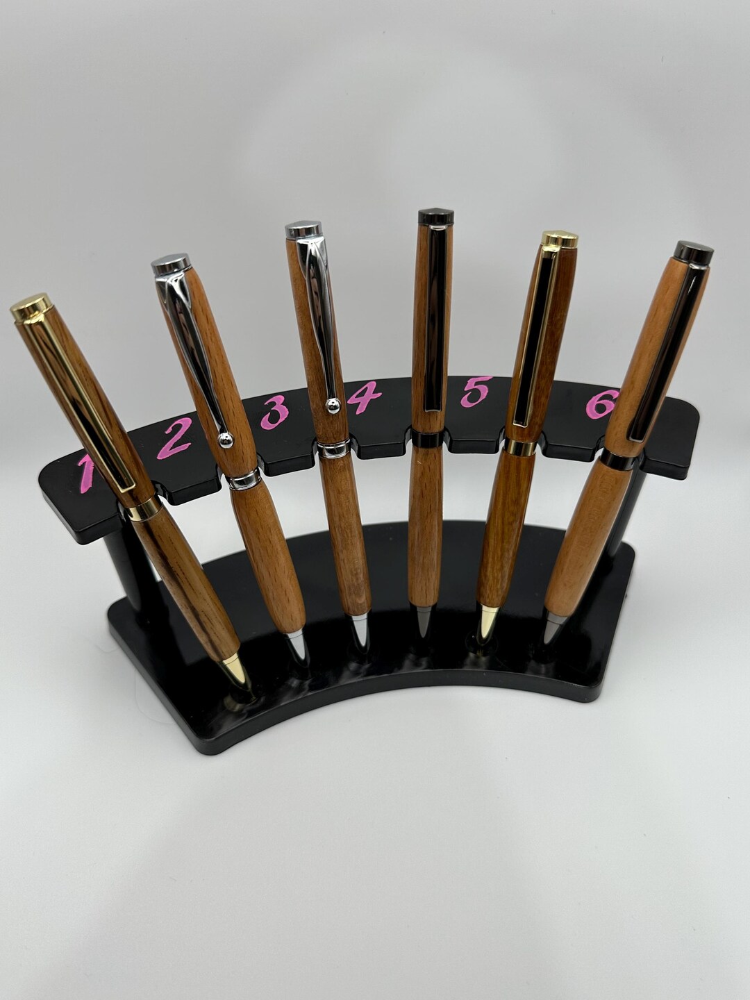 Handmade Custom Ballpoint Pens Wood and Acrylic - Etsy