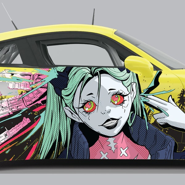 Car Wrap Cyberpunk Etsy