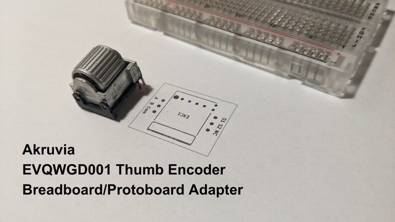 Akruvia EVQWGD001 Thumb Encoder Breadboard / Protoboard Adapter - Etsy