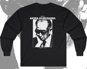 Akira KUROSAWA - SAMURAI - Japanese FILM Director Long-sleeve shirt