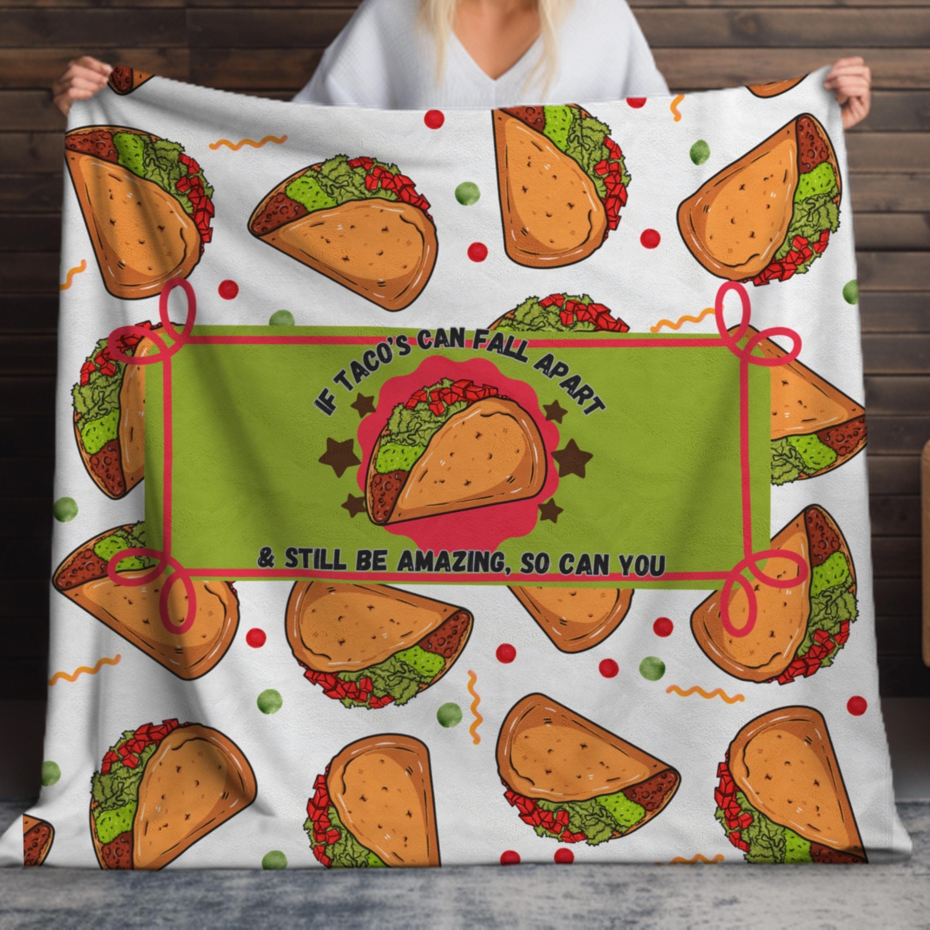 Taco Bell Blanket Etsy