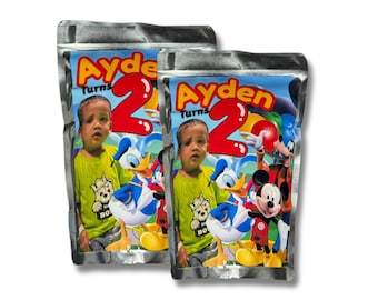 Mickey Mouse Clubhouse Juice Pouch Party Favor!