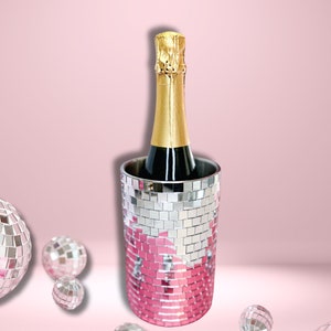 Disco Ball Wine Chiller, Disco Ball Decor, Disco Decor
