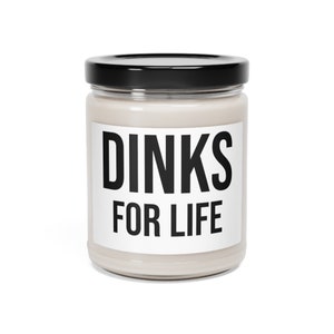 Dinks For Life Scented Soy Candle, 9oz