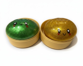 Rainbow Mystery Glitter Dumplings