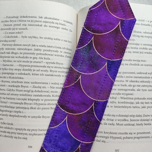 Purple Bookmark | Floral Bookmark | Cute Bookmark | Girly Bookmark | Bookish Gift