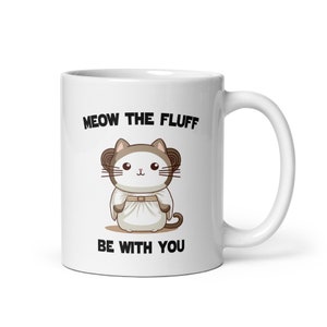 Funny Cat Mug, Space Princess Mug, Cat Lover Gift, Cute Cat Mug. Space Cat Mug, Cat Parody