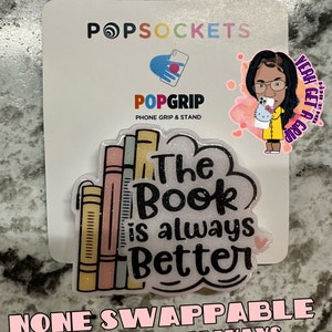 None Swap - the book is always better - Phone Grip