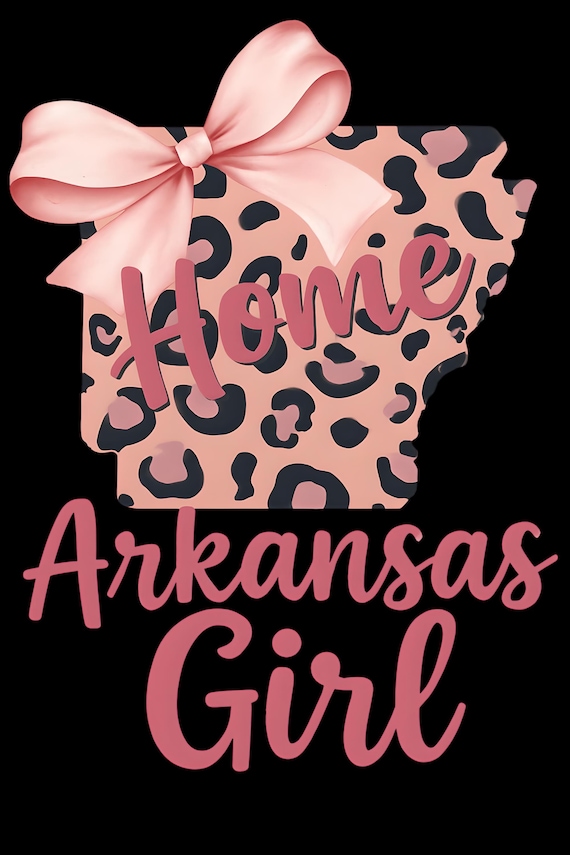 Pink Leopard Arkansas Girl