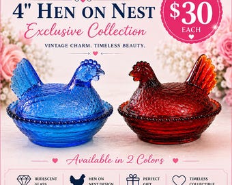 Hen on Nest 4"  – Roses Closet Exclusive Collection