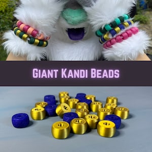 Giant Kandi Beads For Fursuit Bracelets