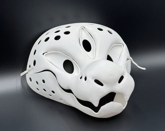 Snake Demon 3D Printed Fursuit Head Base