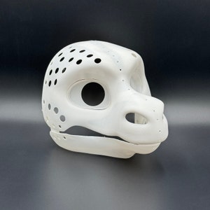 Triangular Dragon 3D Printed Fursuit Head Base