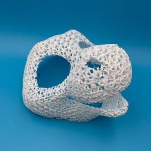 Dutch Angel Dragon 3D Printed TPU Fursuit Head Base - flexible, soft