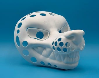 Toothy Dog 3D Printed Fursuit Head Base