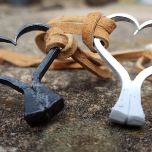 Horseshoe Nail Heart Bracelet