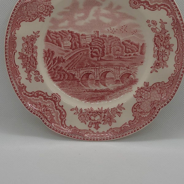 Old Britain Castles Pink Bread & Butter Plate by Johnson Brothers
