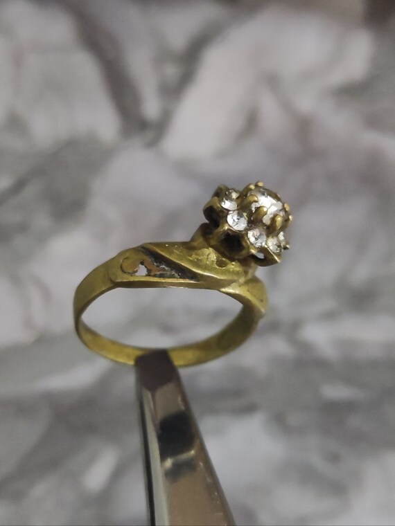 stunning rare ancient bronze wedding ring roman amazi… - Gem