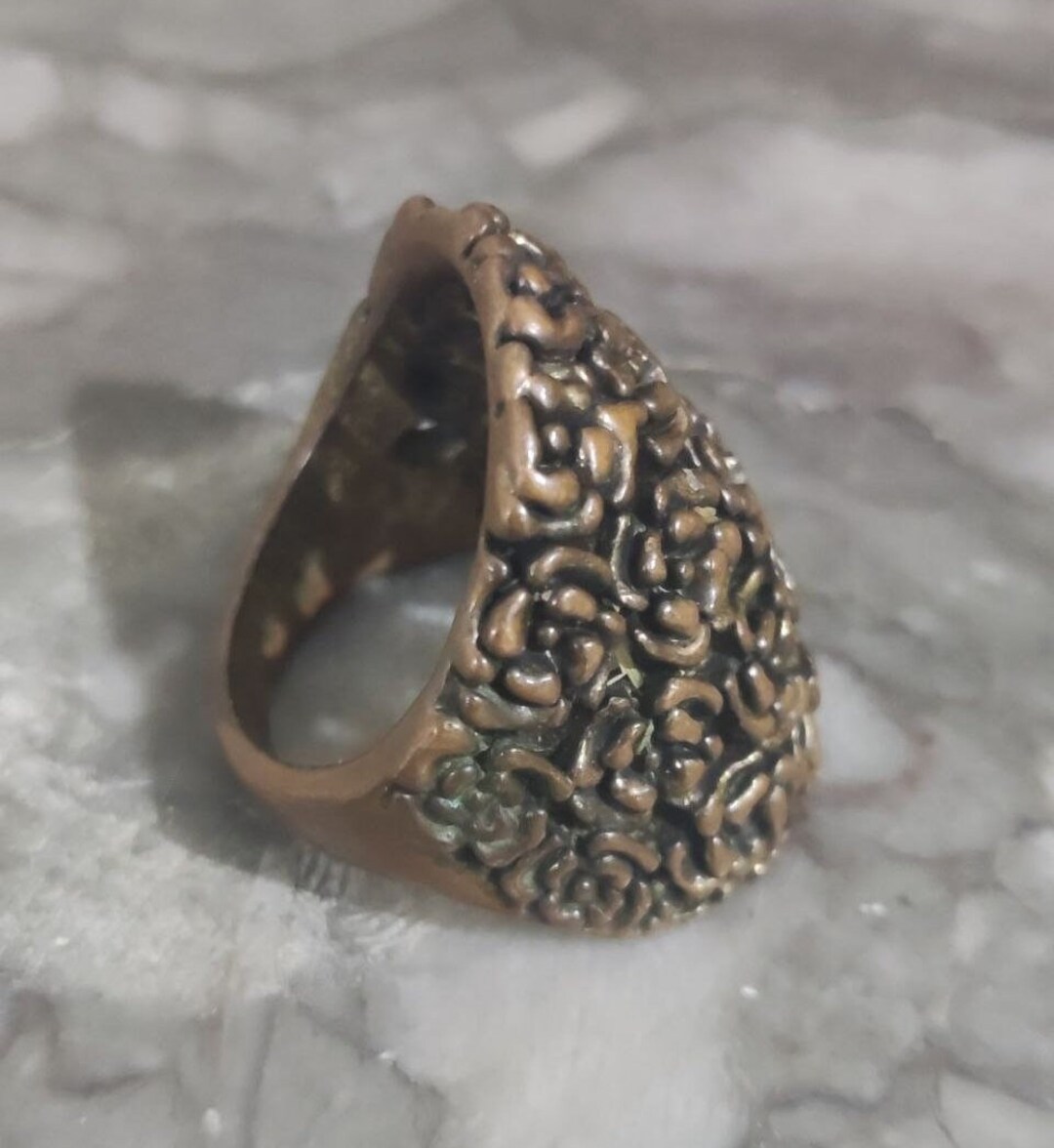 Ancient Medieval ROMAN Ring Ancient Ring Bronze Ring Medieval Ring ...