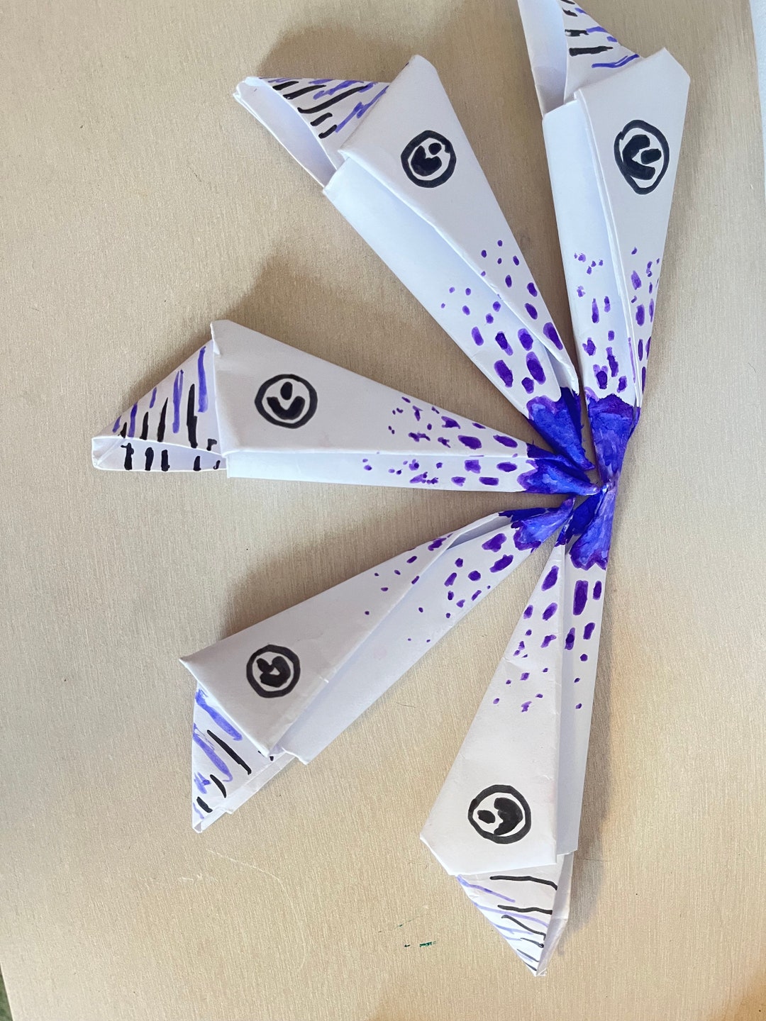 Handmade Paper Claws for a Dragon Puppet Etsy UK