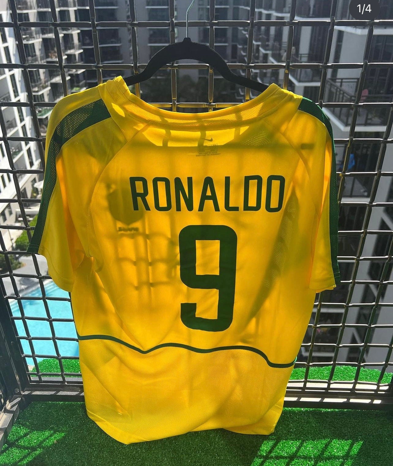2002 R9 Jersey 2002 Brazil Jersey Ronaldo 9 - Etsy
