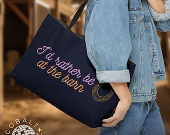 Pferde Tasche, Stall Zubehör Tasche, Reitertasche, Geschenk für Pferdeliebhaber