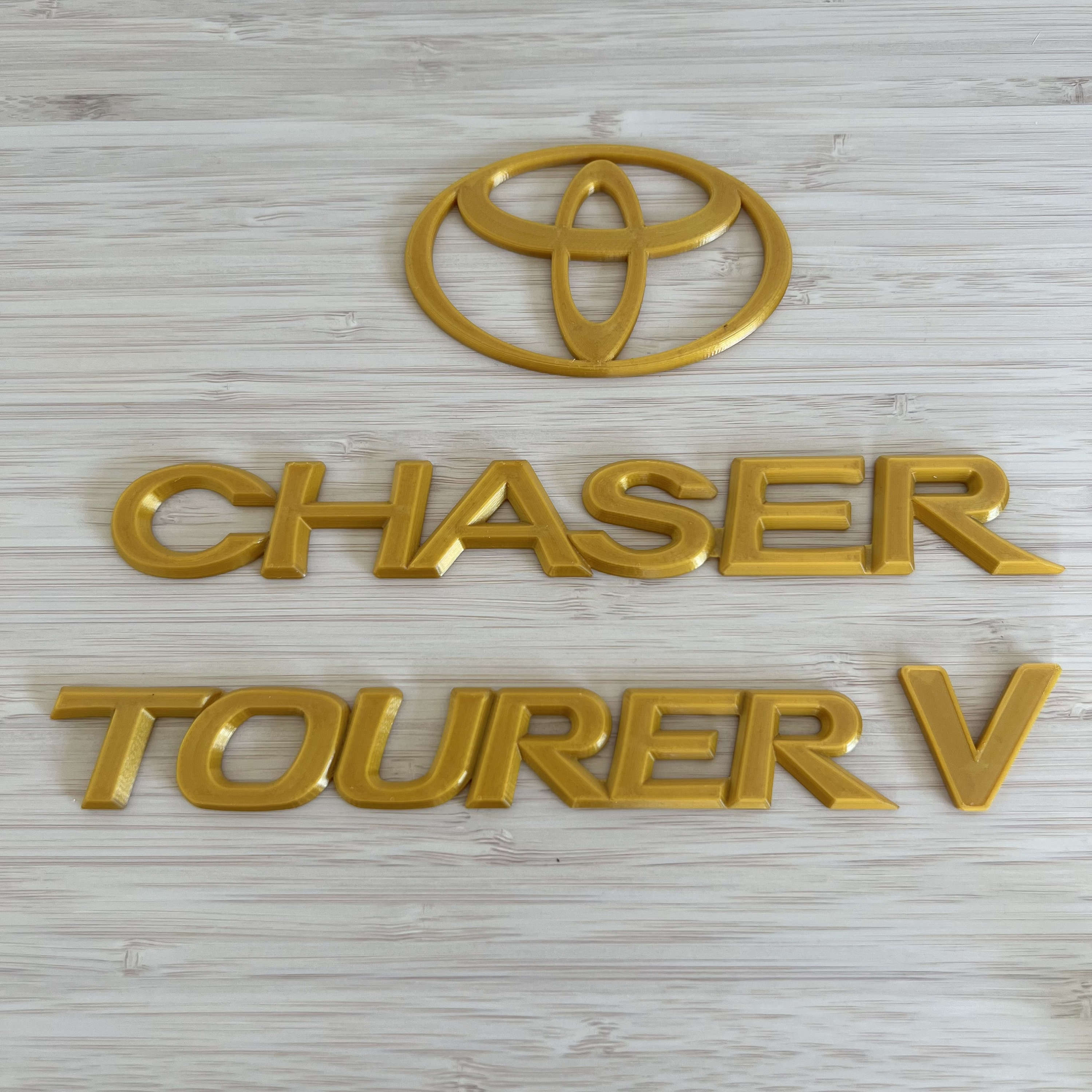 Toyota Chaser Tourer V Emblems FULL SET - Etsy