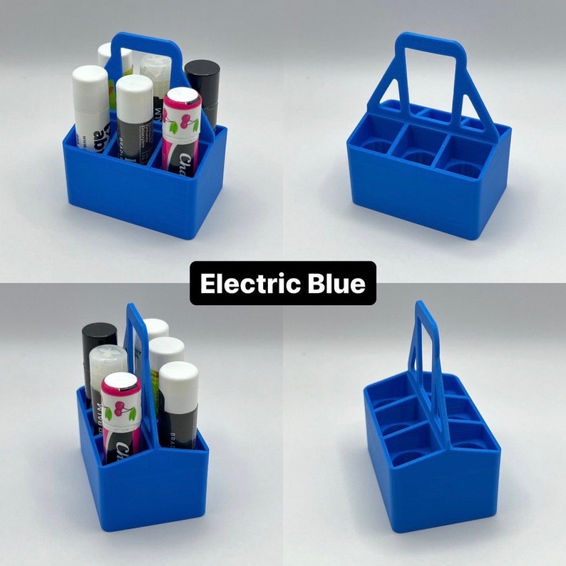 Chapstick Caddy Electric Blue