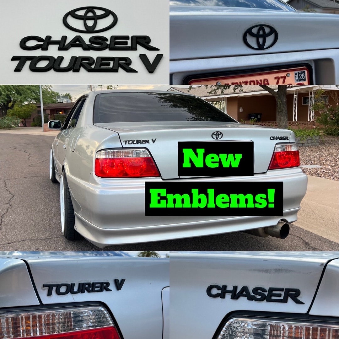 希少】JZX90チェイサーツアラーV 後期純正エンブレム