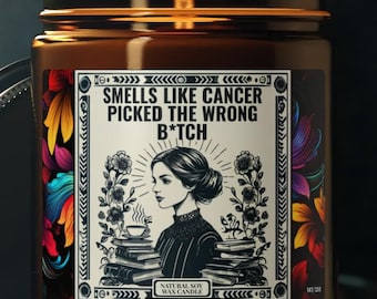 Scented Soy Candle, Aromatherapy Gift, Funny Home Decor, Unique Candle for Friends, Ambiance Lighting, Relaxation, Gift for Her