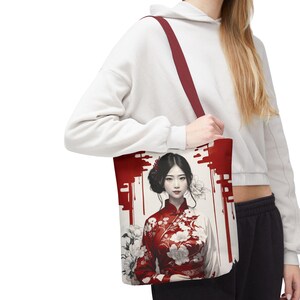 Elegante Blumen Tragetasche, Boho Tote, Geschenk für sie, Einkaufstasche, Stilvolle Handtasche, Reise Tote, Artsy Accessoire