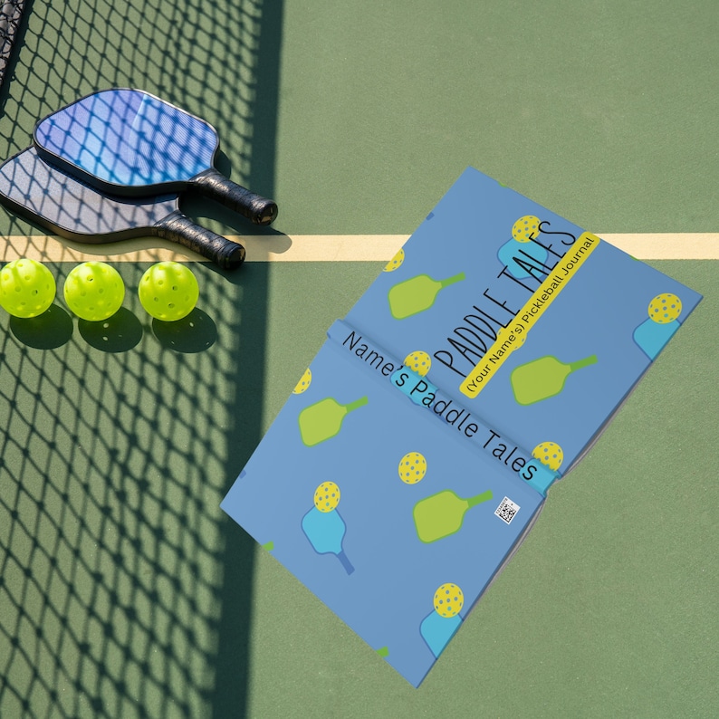 Personalized Pickleball Journal,gift for Grandparents, Gift for Wife or