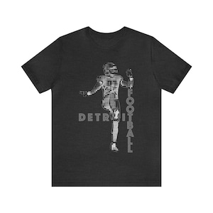 DE Skip Jersey Football Player Graphic T-Shirt | Detroit Michigan | tshirt | shirt | Professional | Defensive End | Gift | Aiden Hutchinson